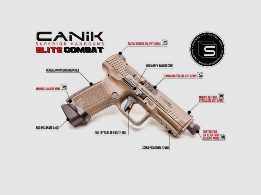 CANIK MINIGONNA TP9 COMBAT ELITE, Bild 2 von 2