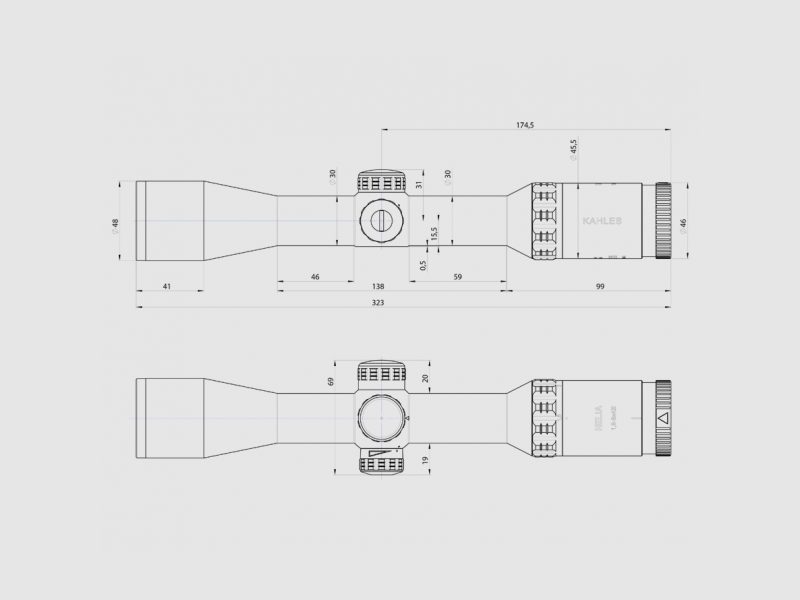 Kahles Helia 1.6-8x42i riflescope, image 6 of 12