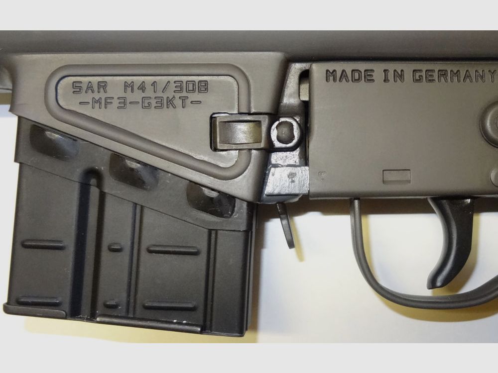 Schwaben Arms GmbH SAR M41 Umbausatz Magazinhalter Unten für z.B. HK41, HeGe308, MKE, G3, Klone