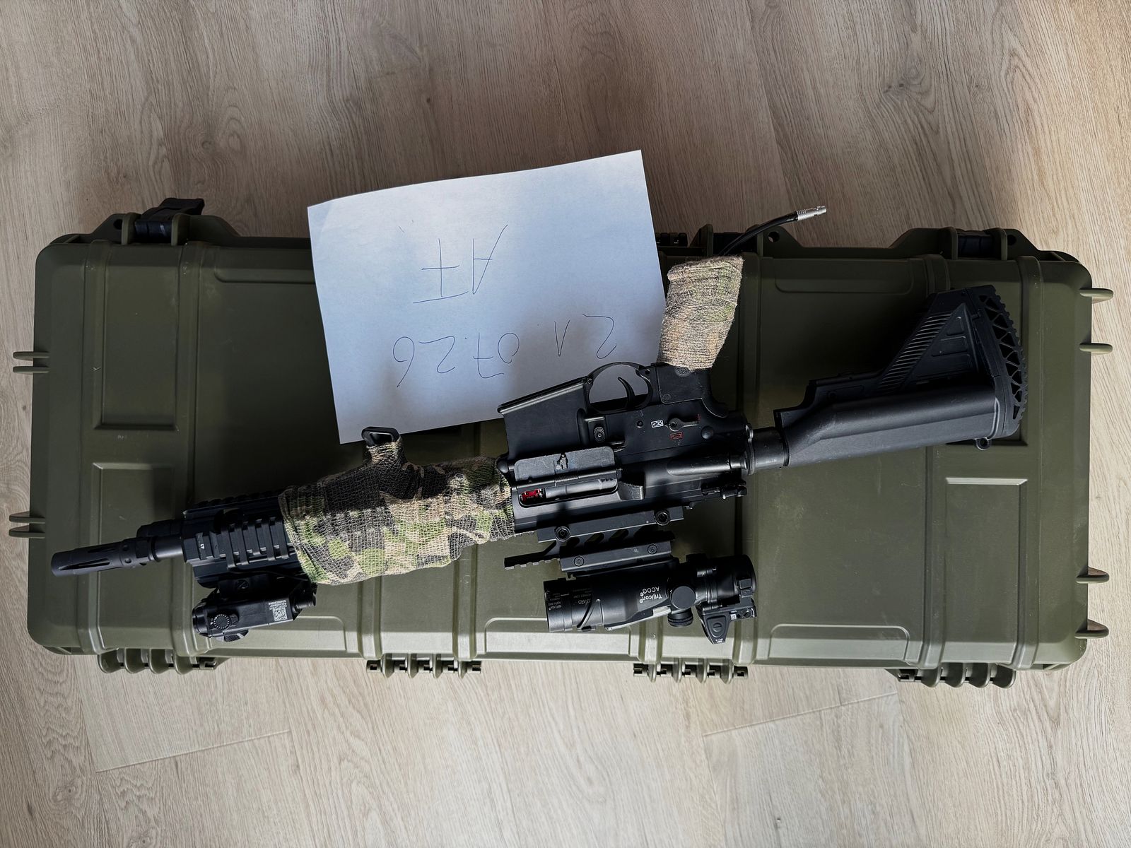 SAC Wolverine Arcturus FC GR16, HPA Black più Beretta M9 GBB