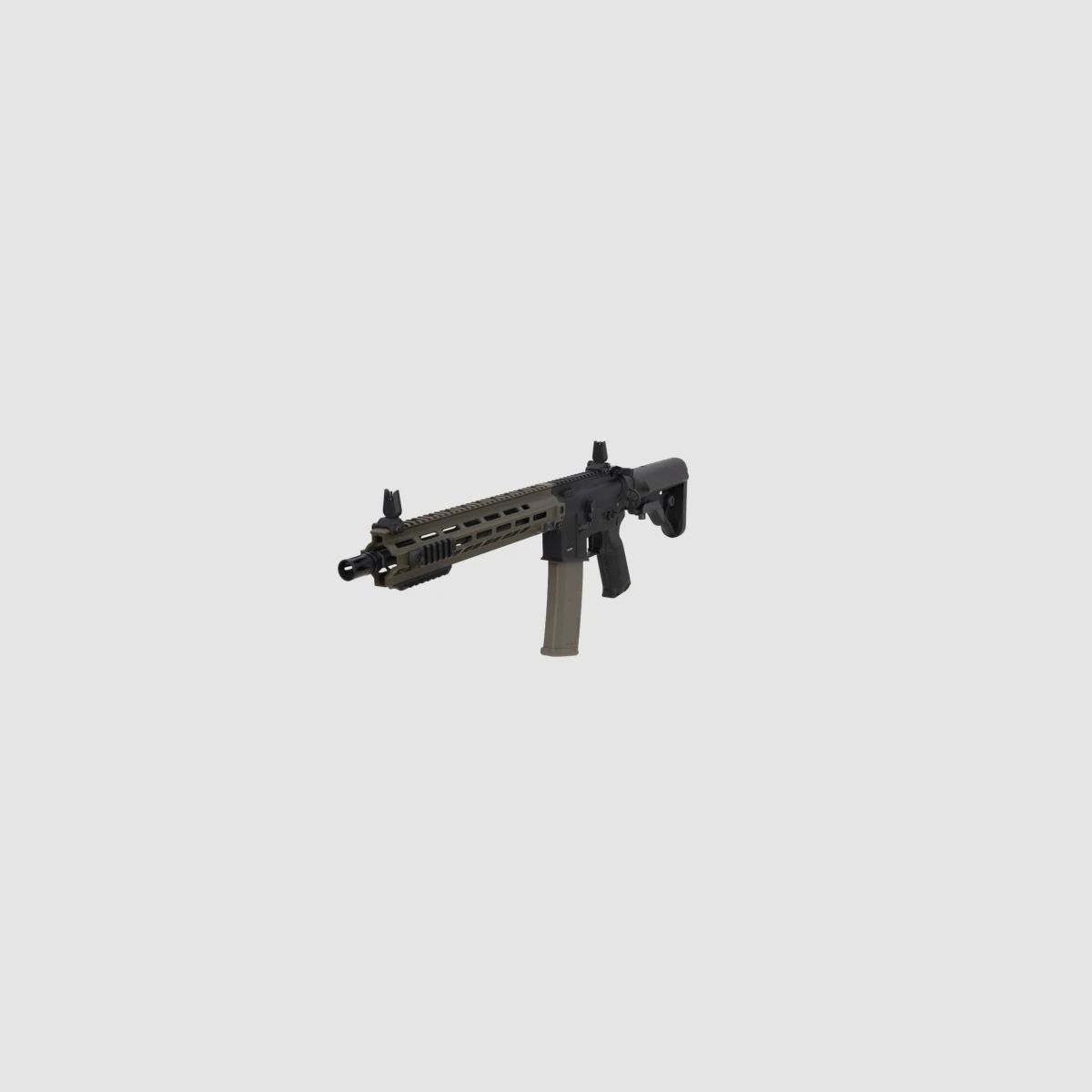 SA M4 URG-I M-LOK 14" (SA-P30 PRIME™ Aster II ETU BLDC™) Rifle Airsoft Libre a partir de 18 – Negro/Verde -F-