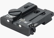 LPA TPU25SS30 verstellbare Mikrometer-Kimme für SIG-Sauer P/220/225/226/228/229/239, SP2009, XD Springfield – 2-Punkt