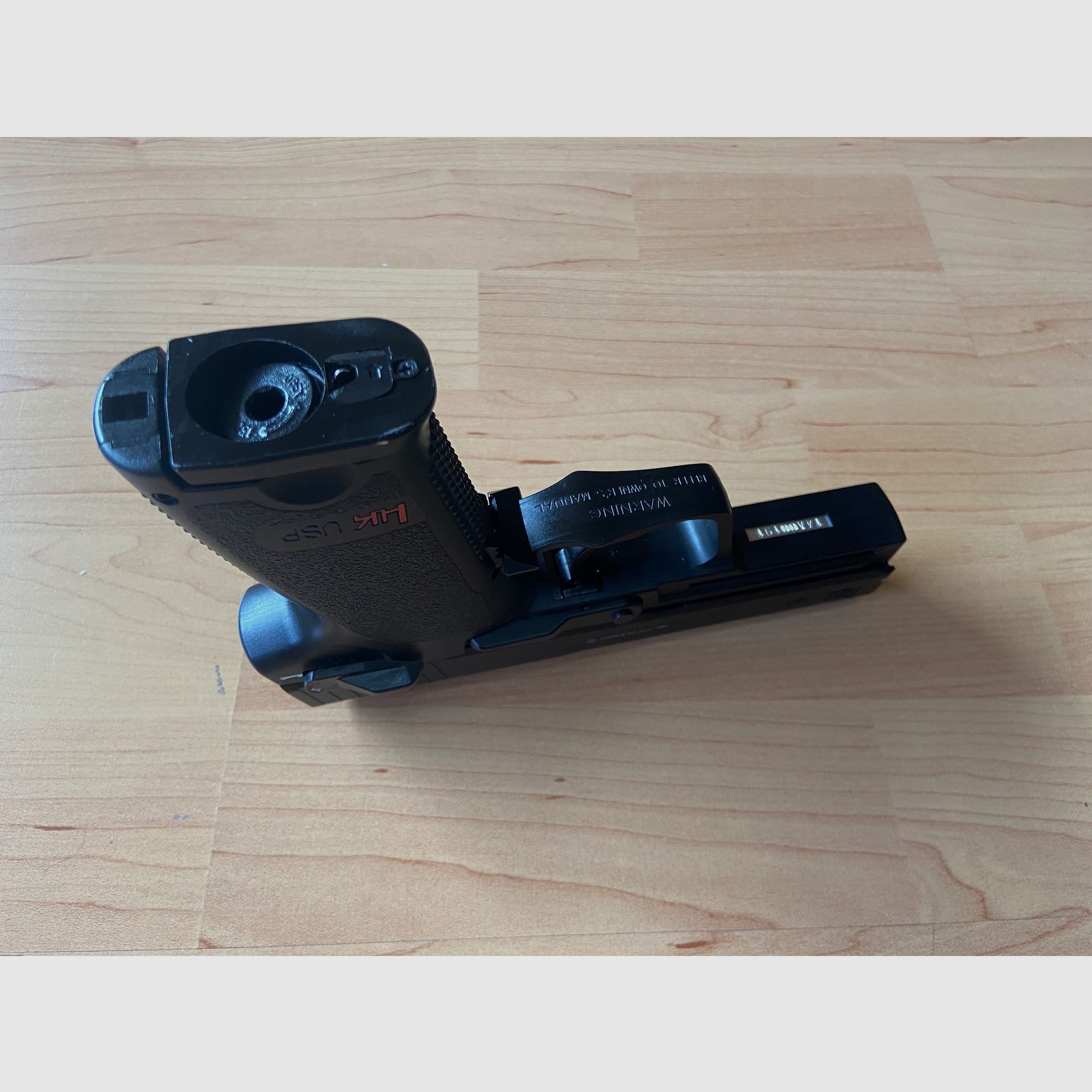 HK USP CO2 Pistole NBB + MP5 K-PDW CO2 GBB 4,5 mm Gebraucht