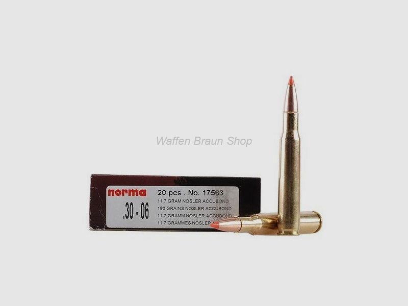 NORMA .30-06 ACCUBOND 11,7G 180GR 20 Stück