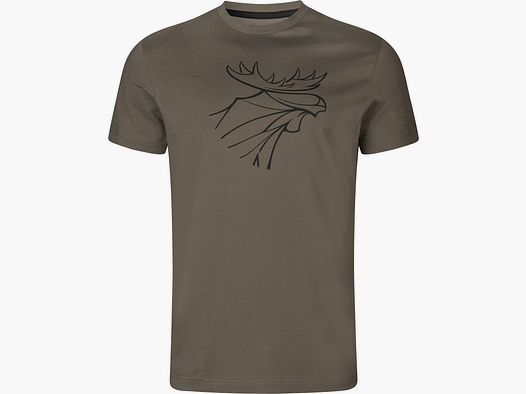 Härkila Graphic Shirt 2-Pack Marrón Gris