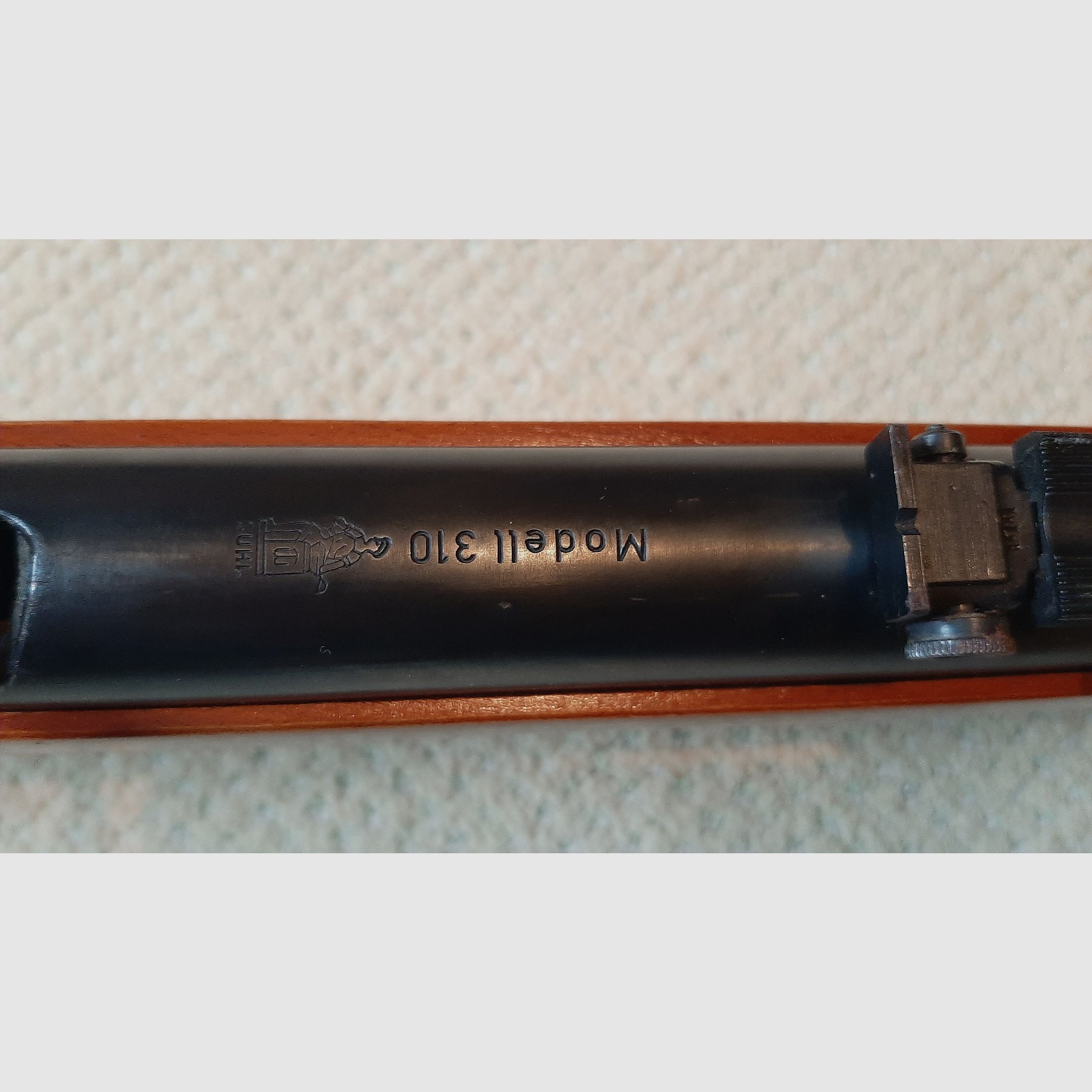 Fucile ad aria compressa Suhl Haenel 310 con calcio sportivo