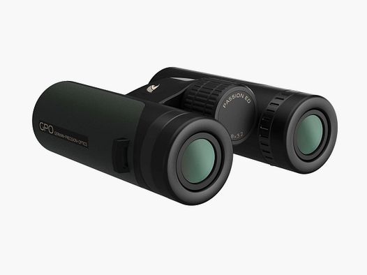 GPO B321 Fernglas Passion ED 10x32 Grün mit Zubehör Birdwatching Naturbeobachtung 50111001