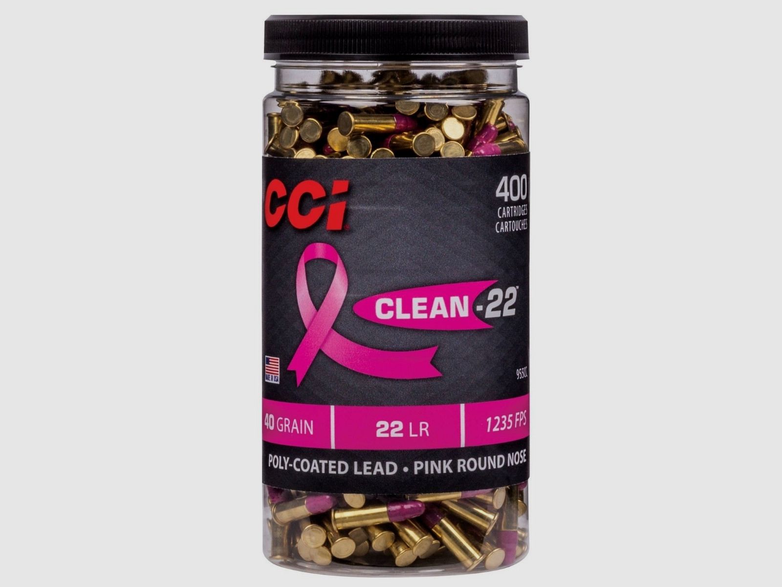 .22 LR CCI Clean-22 Pink HV 40gr, image 1 sur 2