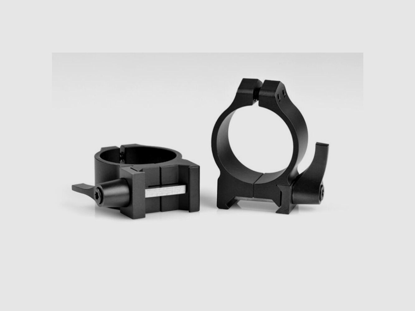 Warne QD Stahl Ringe - 30mm Weaver Low 6,35 mm (213LM)