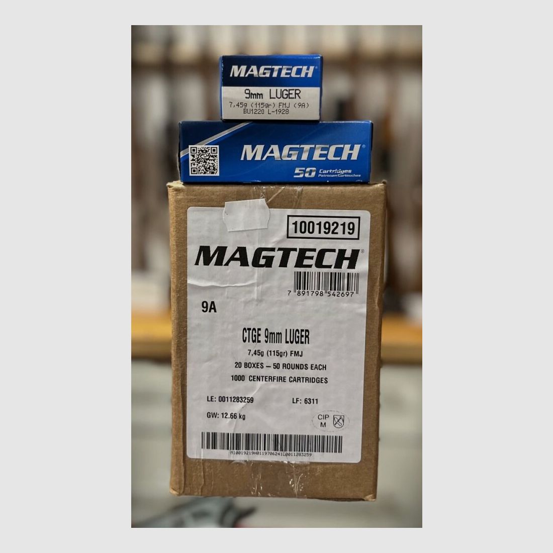 Magtech	 FMJ 115gr