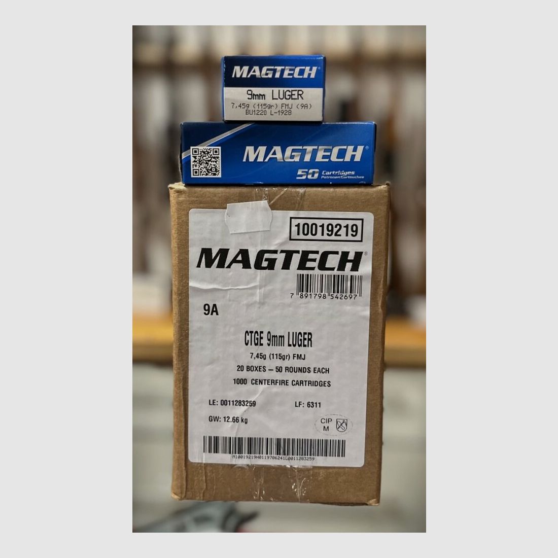 Magtech FMJ 115gr