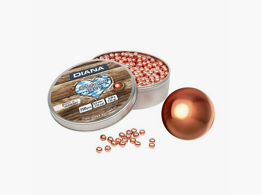DIANA Oktoberfest Blei BBs verkupfert 4,4mm 750 Stück
