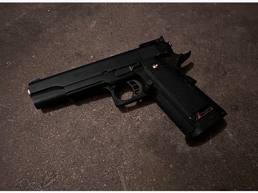 WE HiCapa 5.1 GBB Airsoftpistole (ohne Magazin!)