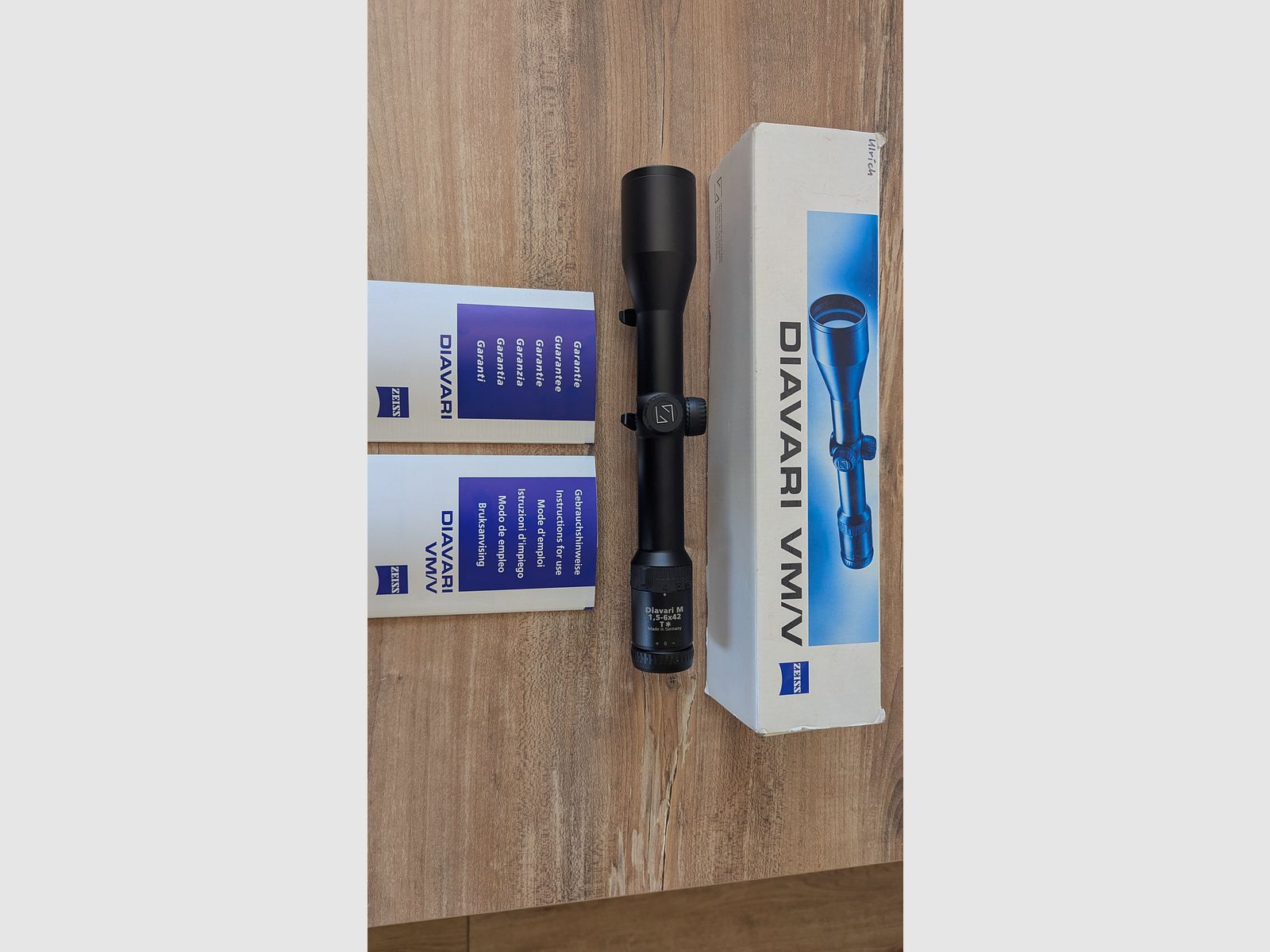 Zeiss Diavari VM 1,5–6x42 T* Zielfernrohr – neuwertig inklusive. Blaser Sattelmontage 