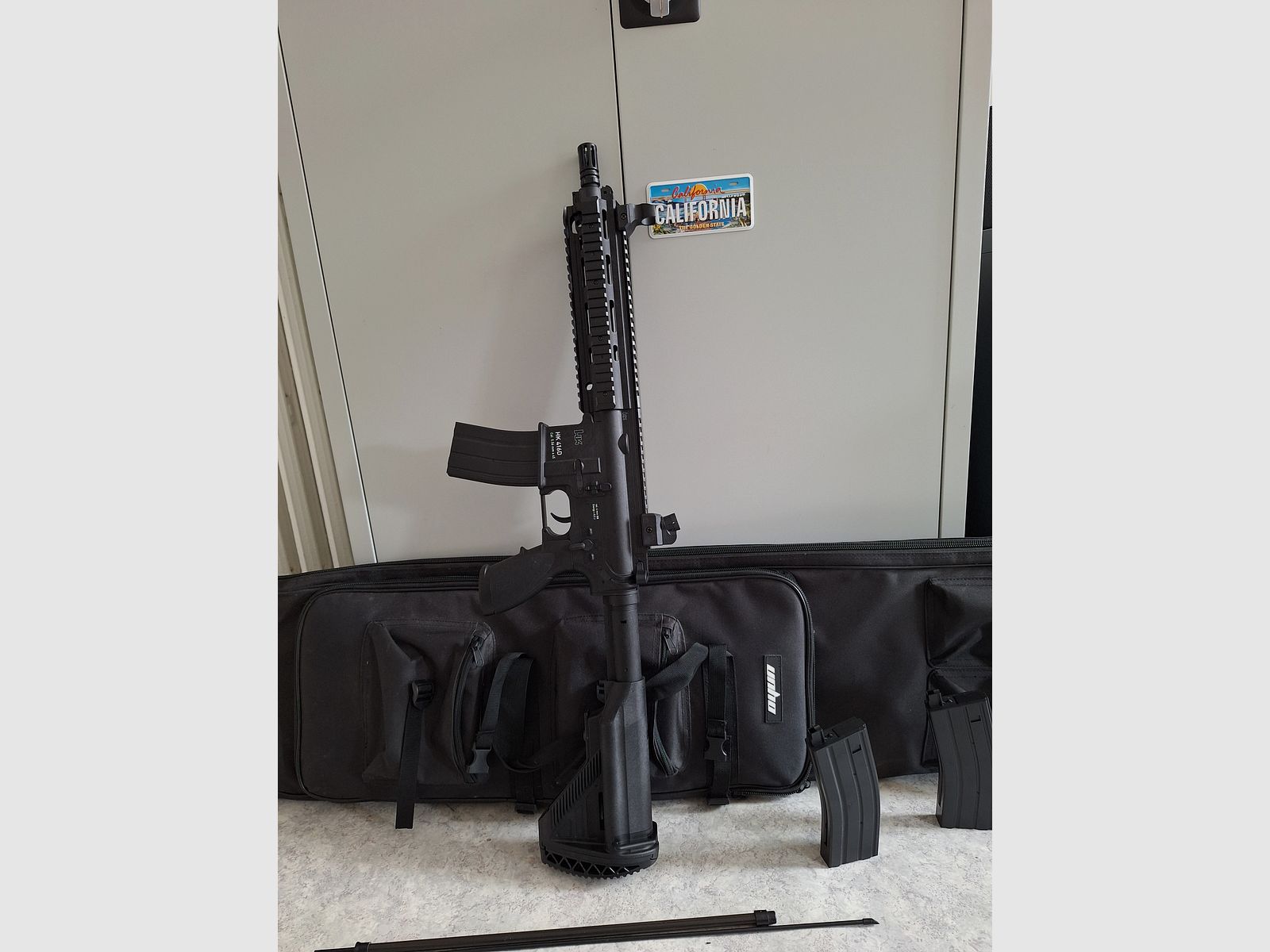 Softair HK 416 D Federdruck <0,5j mit Ersatzmagazinen