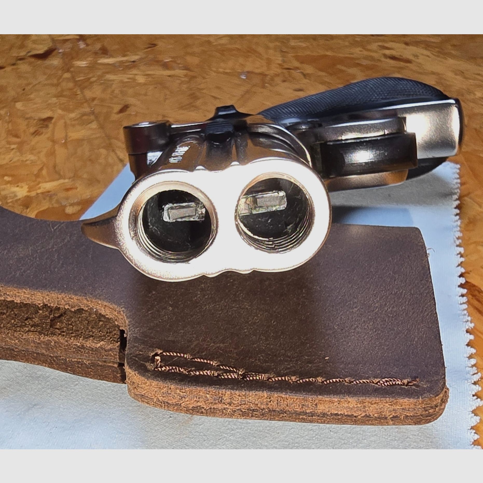 Derringer Noris Twi-Nine, ptb 276, vernickelt, 9mm r. knall