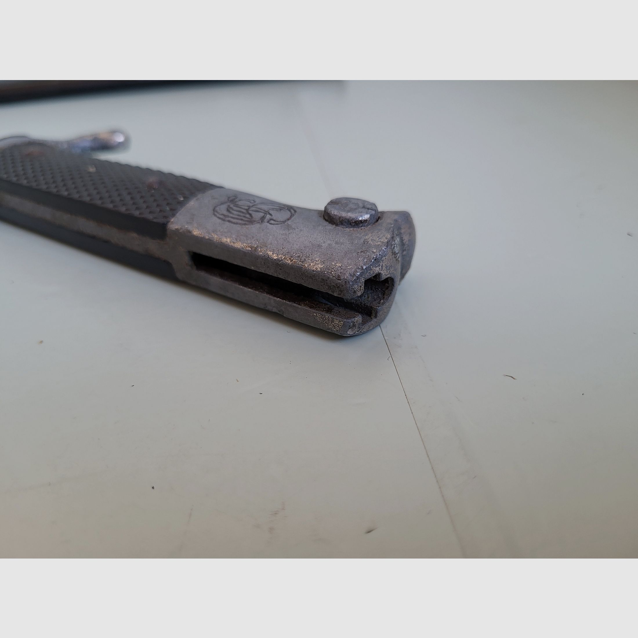 2 WK - WW 2 Puma bayonet - Long side rifle K98 bayonet - Original