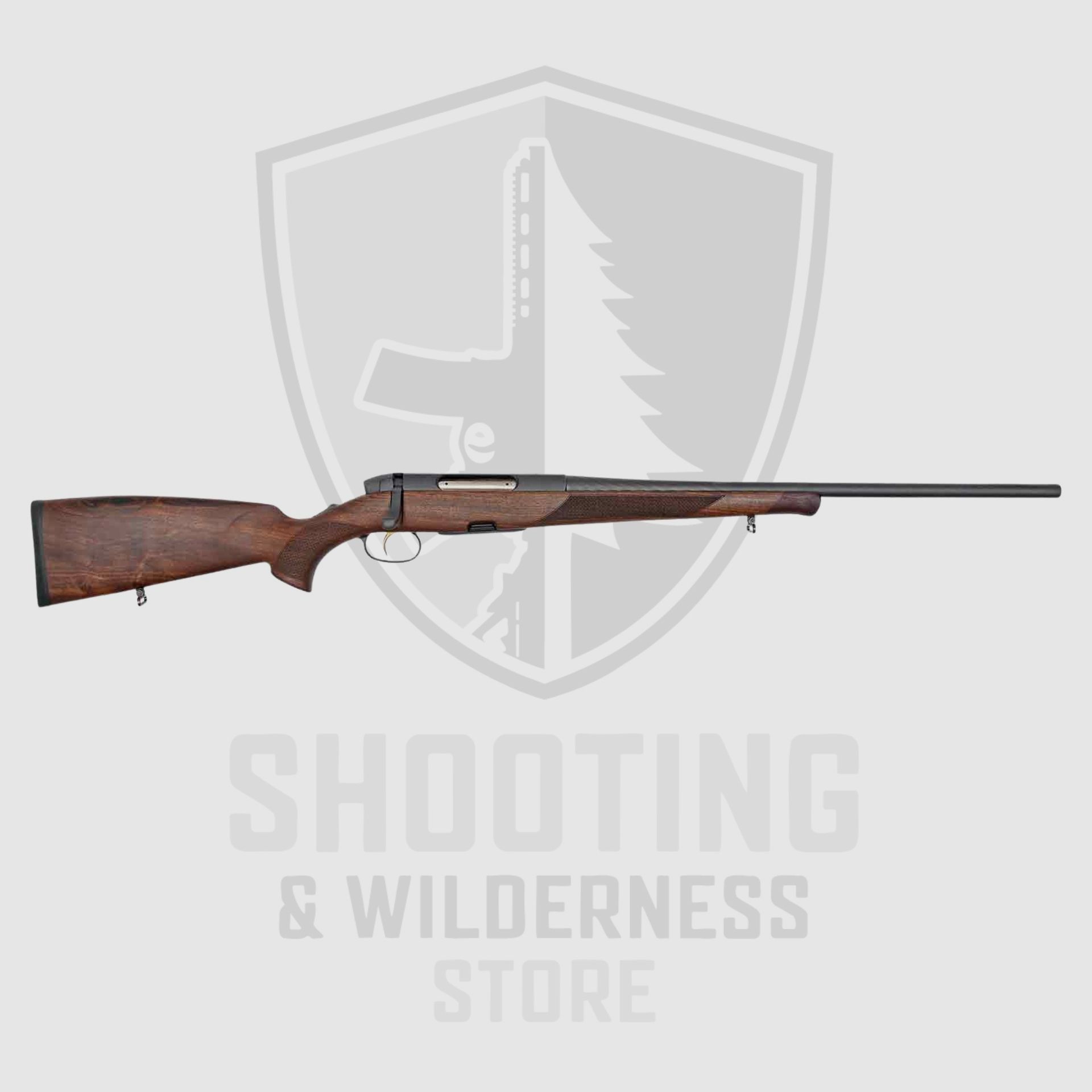 Steyr SM12 Holz Halbschaft Rechtschaft, Bild 1 von 2