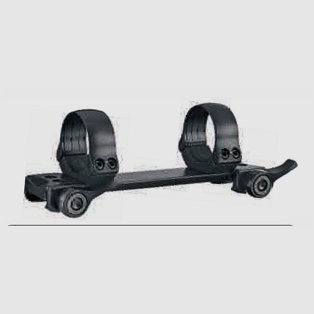 RECKNAGEL attacco a sgancio rapido 36mm per Picatinny, monopezzo, altezza 10,5m