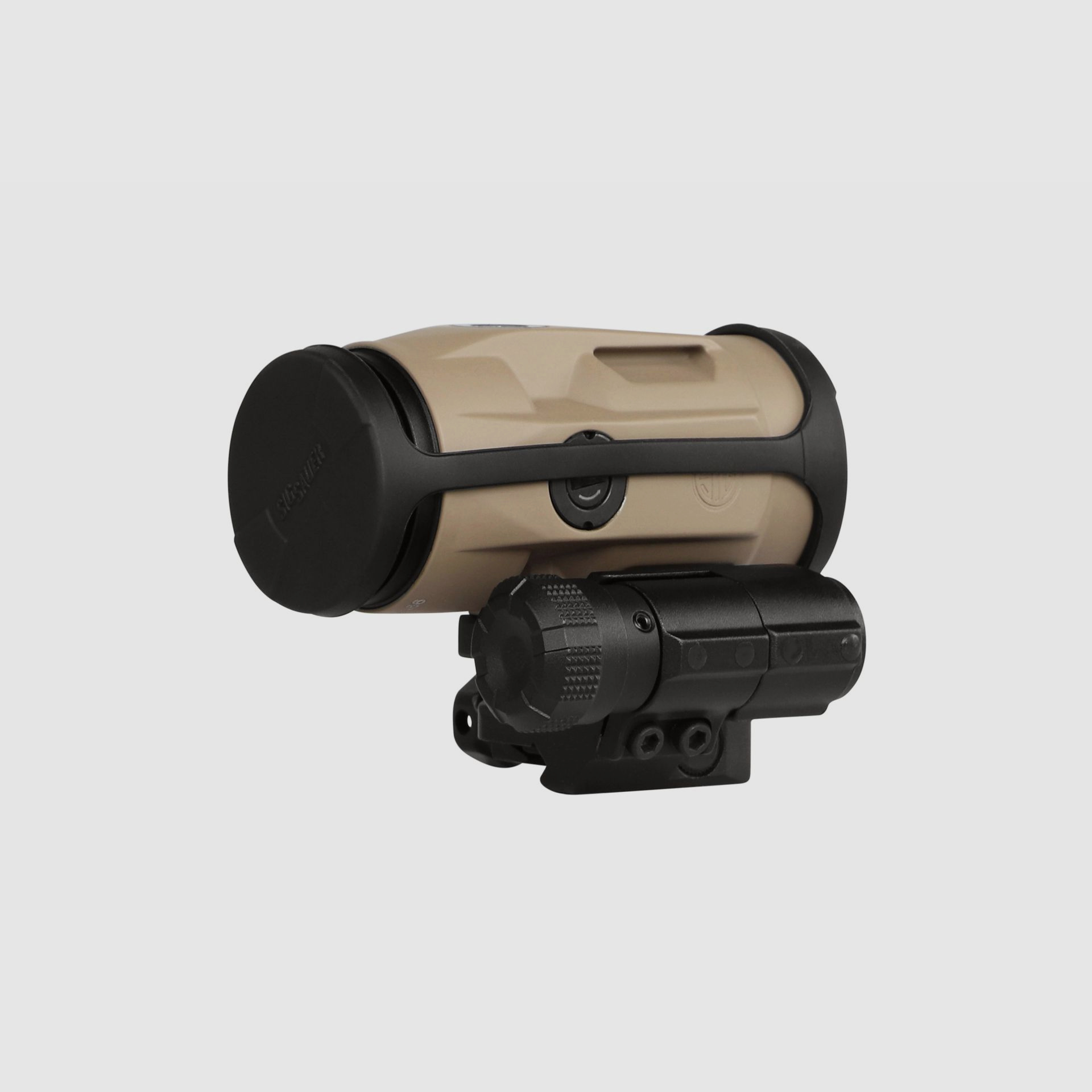 Sig Sauer SET ROMEO MSR 2 MOA and JULIET3 MICRO Magnifier 3x22 FDE SORJ72011