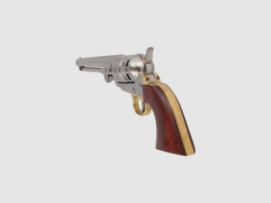Pietta 1851 Colt Navy Yank Bianca revolver kal. .44 (YANB44), afbeelding 3 van 5