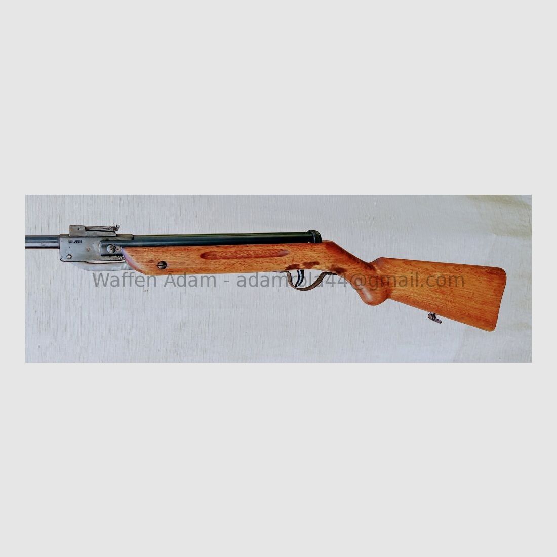 Wagria / Aschaffenburg Model 62 (?) karabin pneumatyczny, zdjęcie 3 z 6