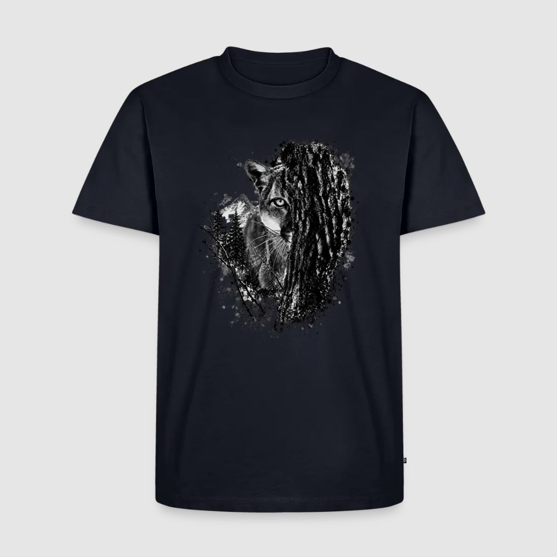 PUMA Men´s Premium T-Shirt „Lauernder Puma"