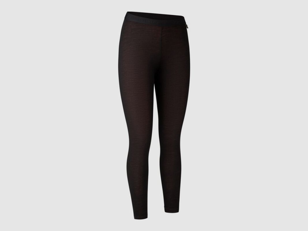Legginsy Merino Deerhunter Lady Quinn czarny dąb