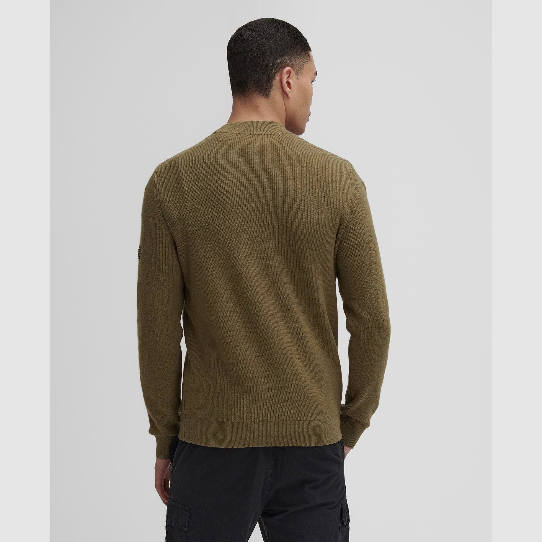 BARBOUR Pull Col Rond CRAWLEY, image 2 sur 4