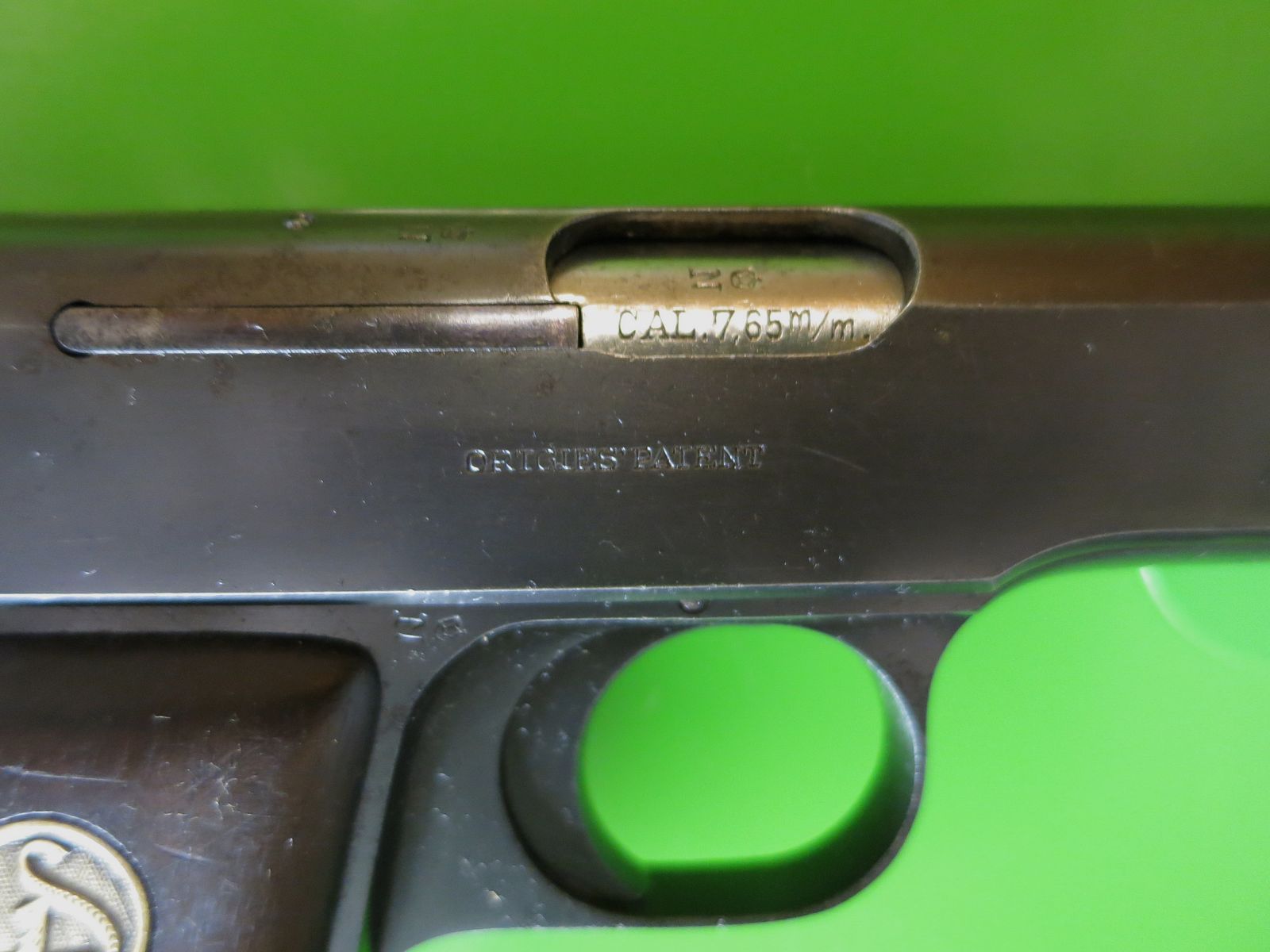 Ortgies; Deutsche Werke Erfurt; 7,65 Browning Polizeipistole Wehrmacht      #12-, Bild 5 von 7