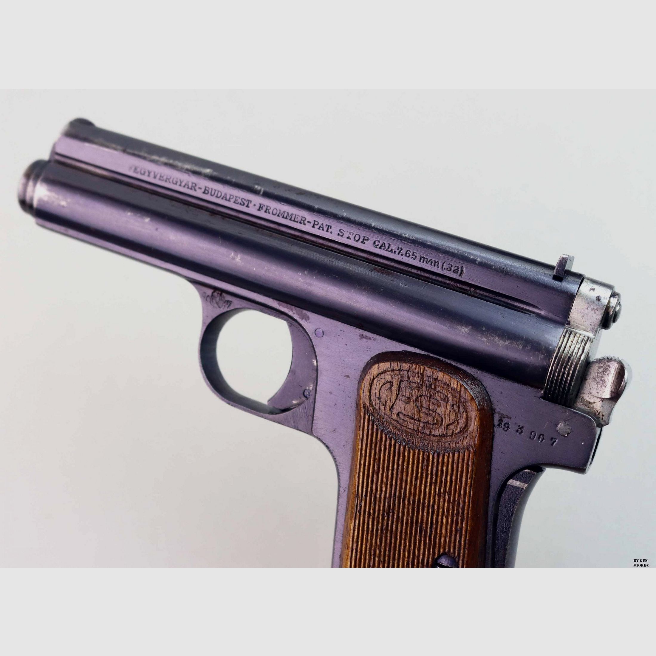 Pistole Fegyvergyar FEG mod. Frommer Stop cal. 7,65 Frommer matr. 193907, Bild 7 von 9