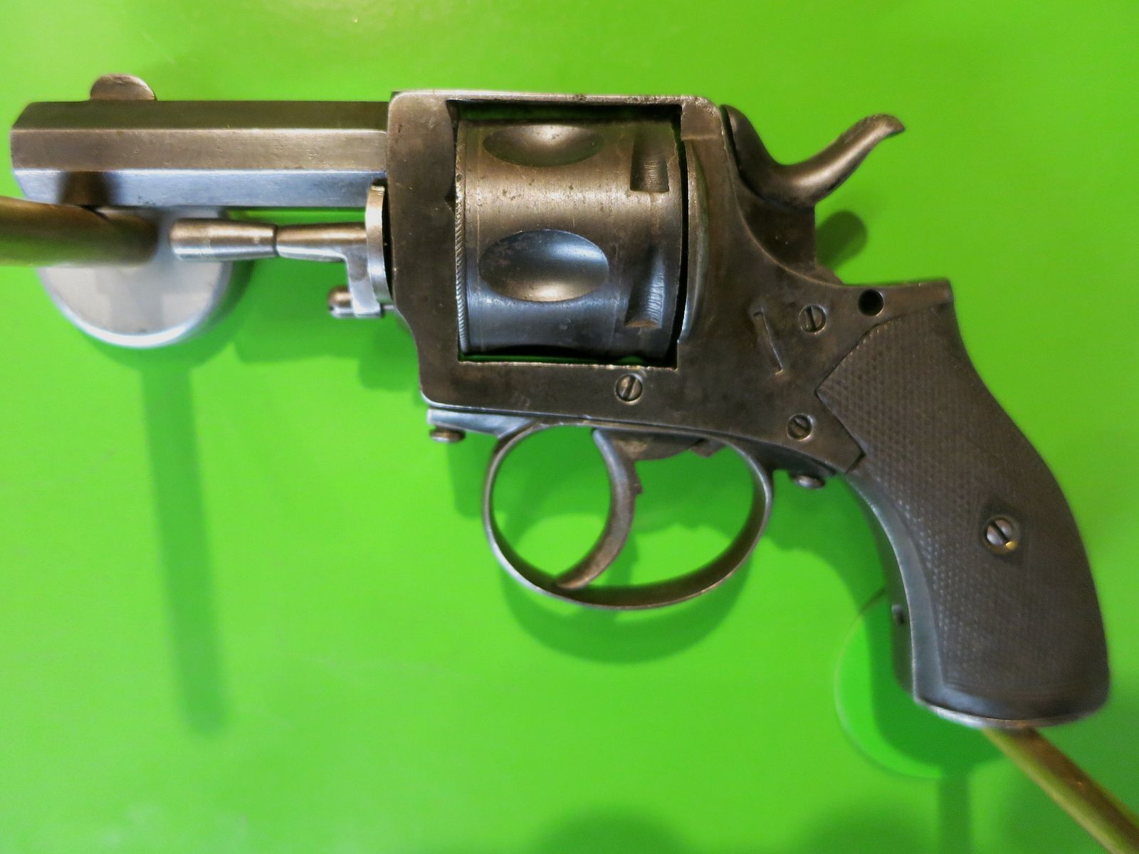 British Bulldog Revolver im Taschenformat, 6-schüssig, Kal. 7 mm/.320     #91-, Bild 9 von 14