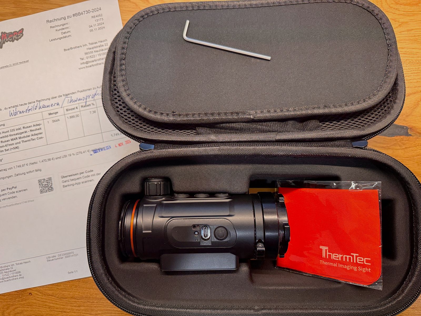 ThermTec Hunt 335 inkl. Rusan Schnelladapter, Bild 4 von 9