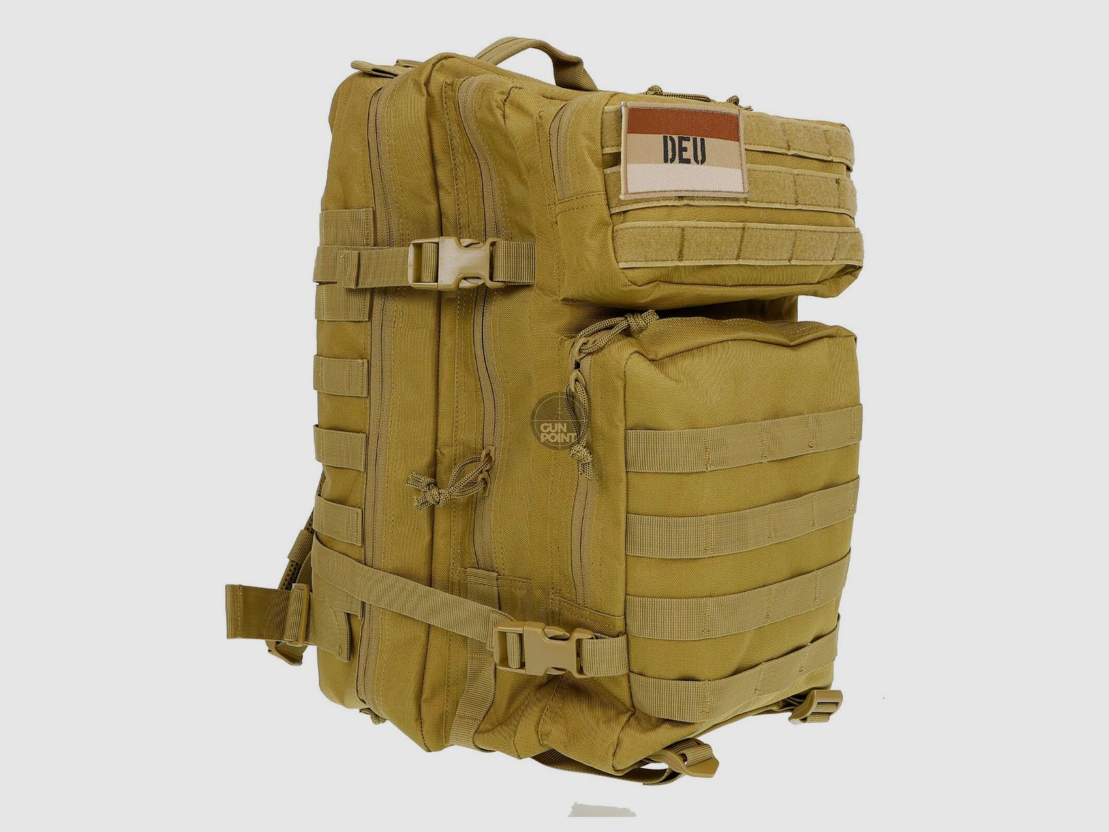 OpTacs Tactical Backpack Rucksack 45L Molle Coyote