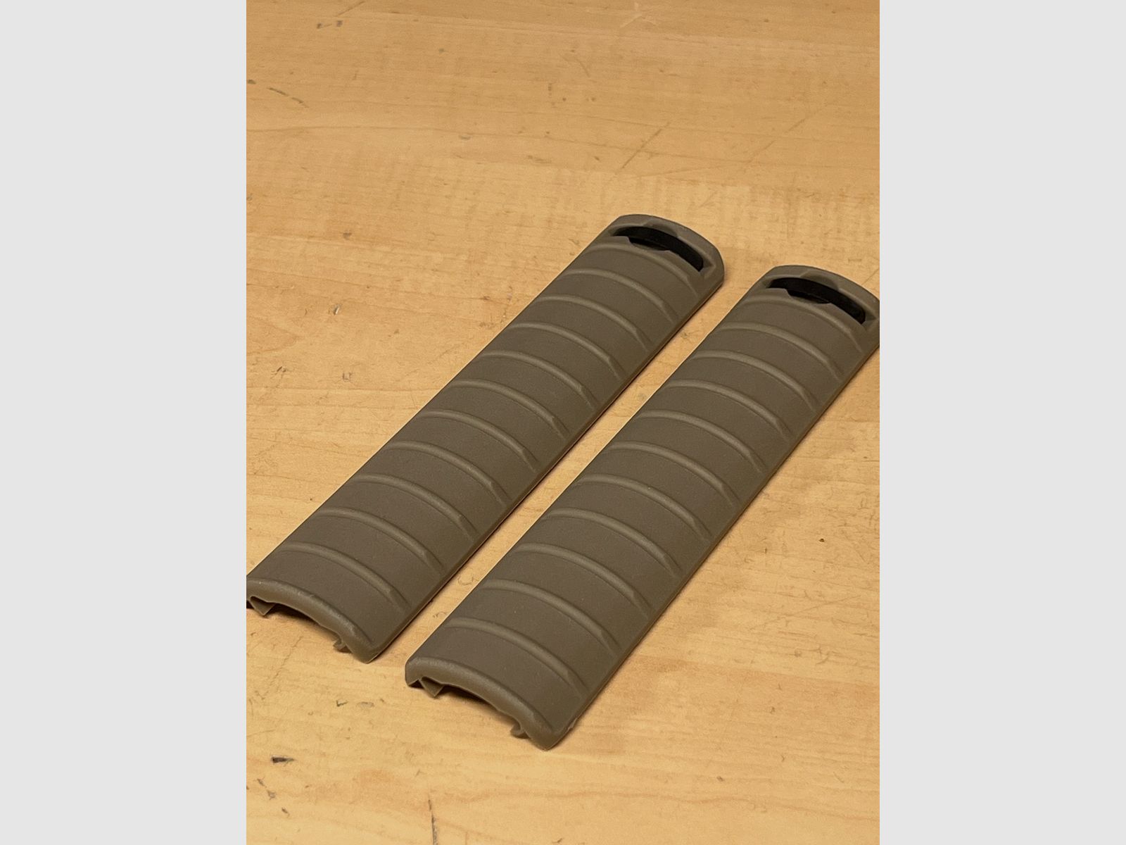 Picatinny Rail Cover 2-piece Set in Tan