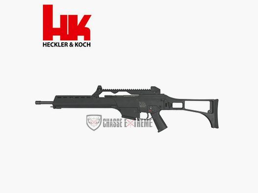H&K HK243S Sar Cal. 223 Rem Rifle de Cerrojo Negro con Culata Plegable