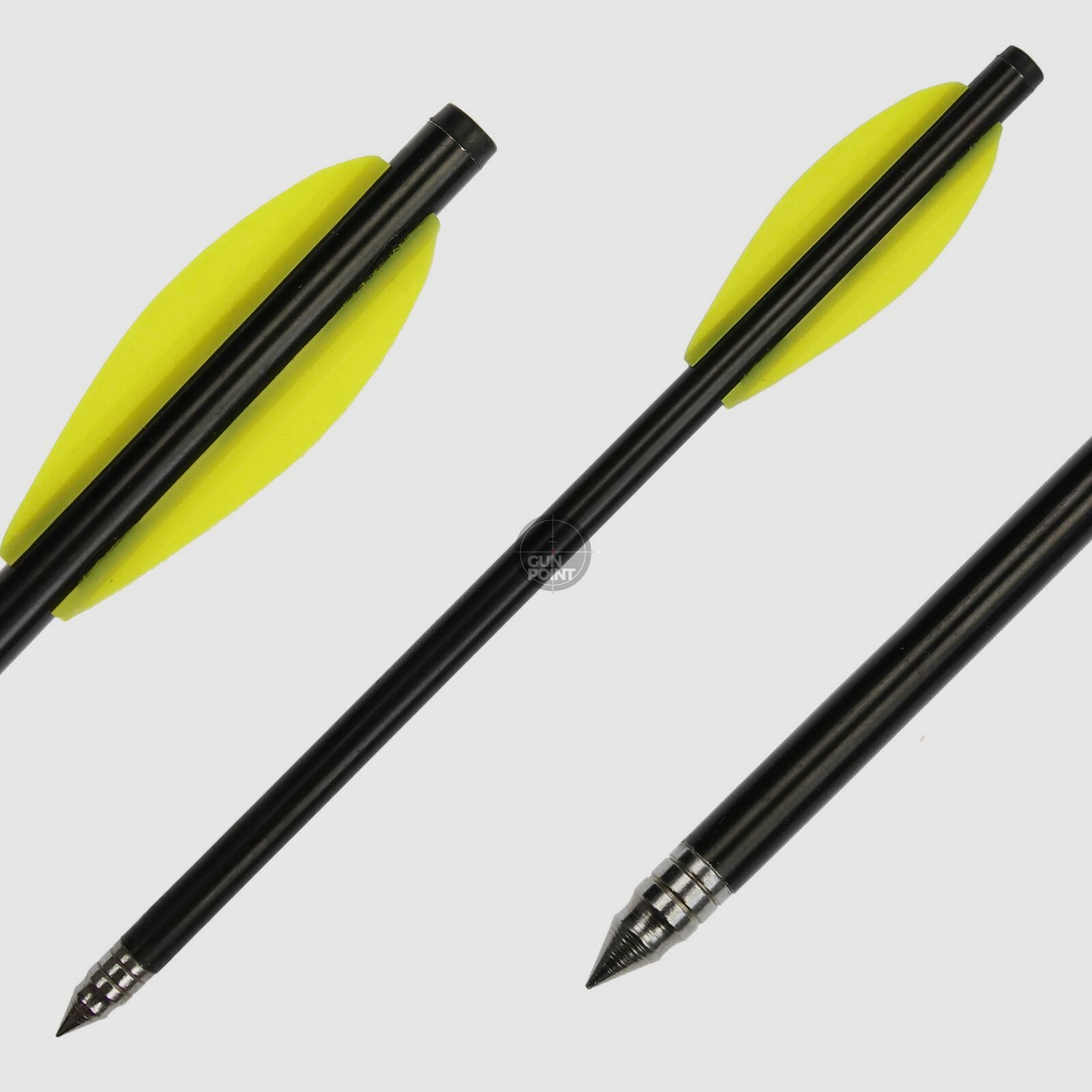 X-BOW FMA Premium Bolzen fr Pistolenarmbrste - 10er Pack - Farbe: Gelb