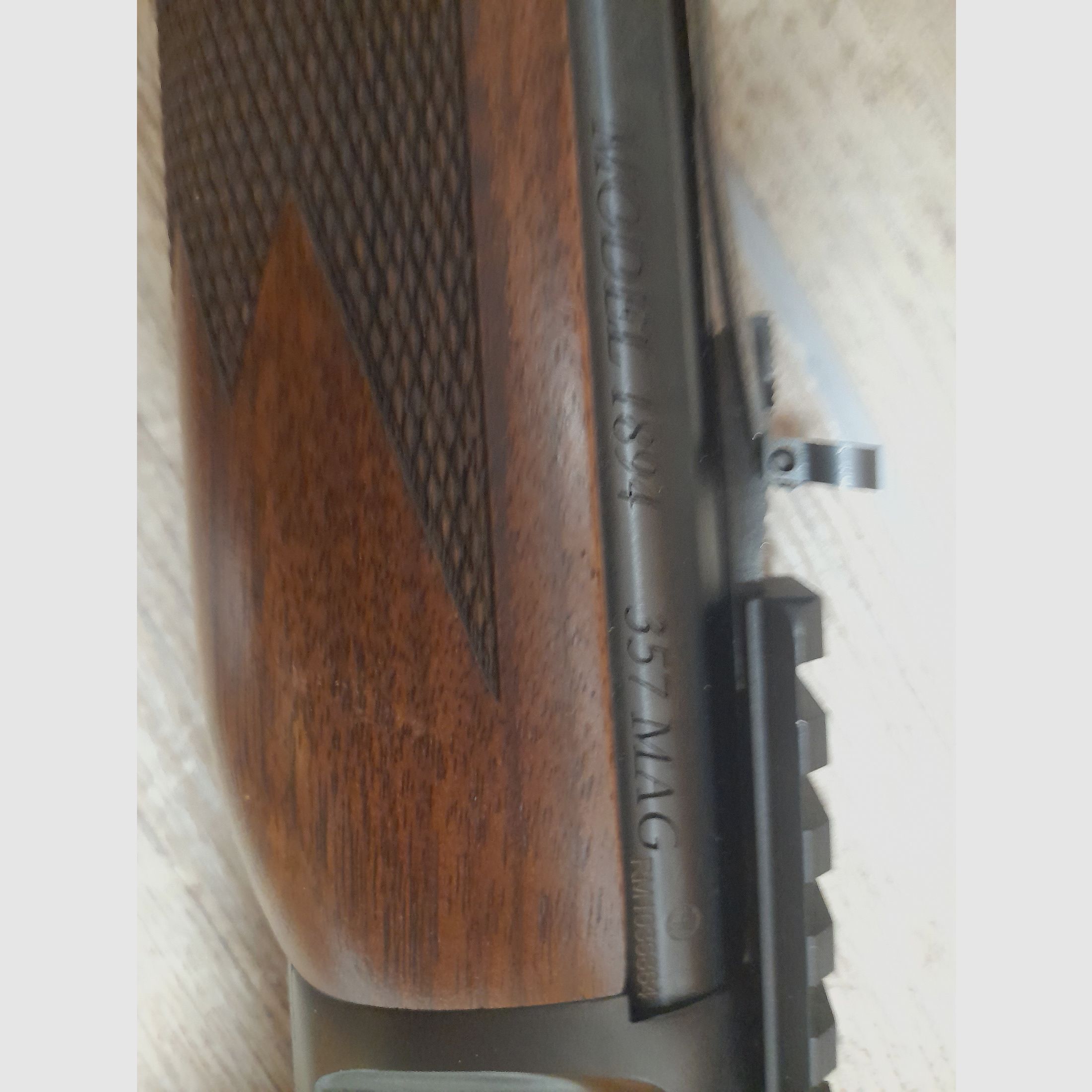 Marlin 1894 Classic with Picatinny rail and red dot