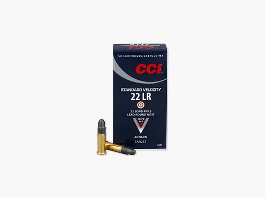 Sportmunition SV CCI/0035EU Kal. .22 LR, Packung mit 50 Stück