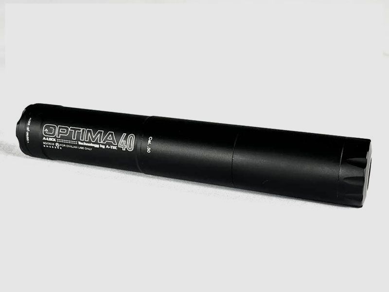 A-TEC OPTIMA 40, Overbarrel-Schalldämpfer für Kalibergruppe .30 (.308 Win. / .30-06)