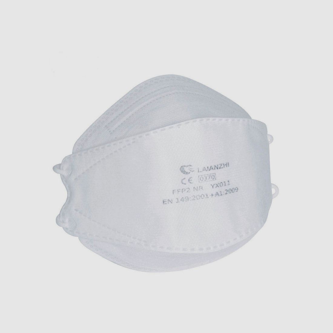 MASCHERA RESPIRATORIA FFP2 CERTIFICATA CE EN 149:2001+A1:2009, immagine 1 di 2
