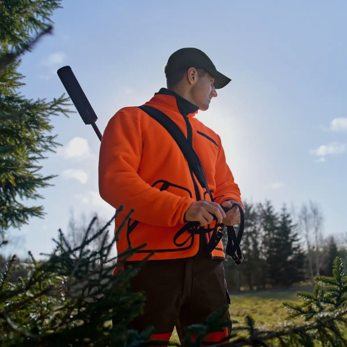 Härkila Fleece Jacket Wildboar Pro Blaze