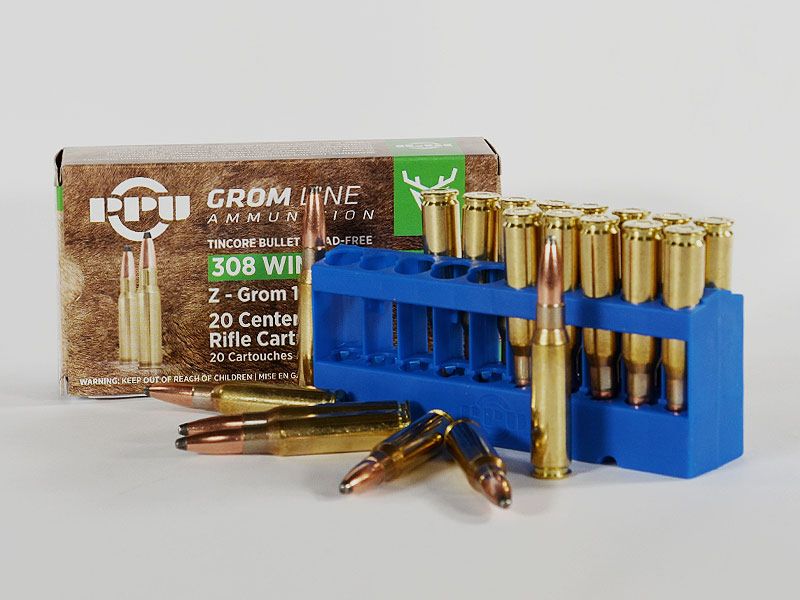 PPU .308 Winchester Z-GROM 170 grs 1 verpakking (20 schoten à €1,595*)