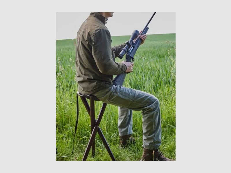 Forest & Wood Tripod Seat Chair with Leather
