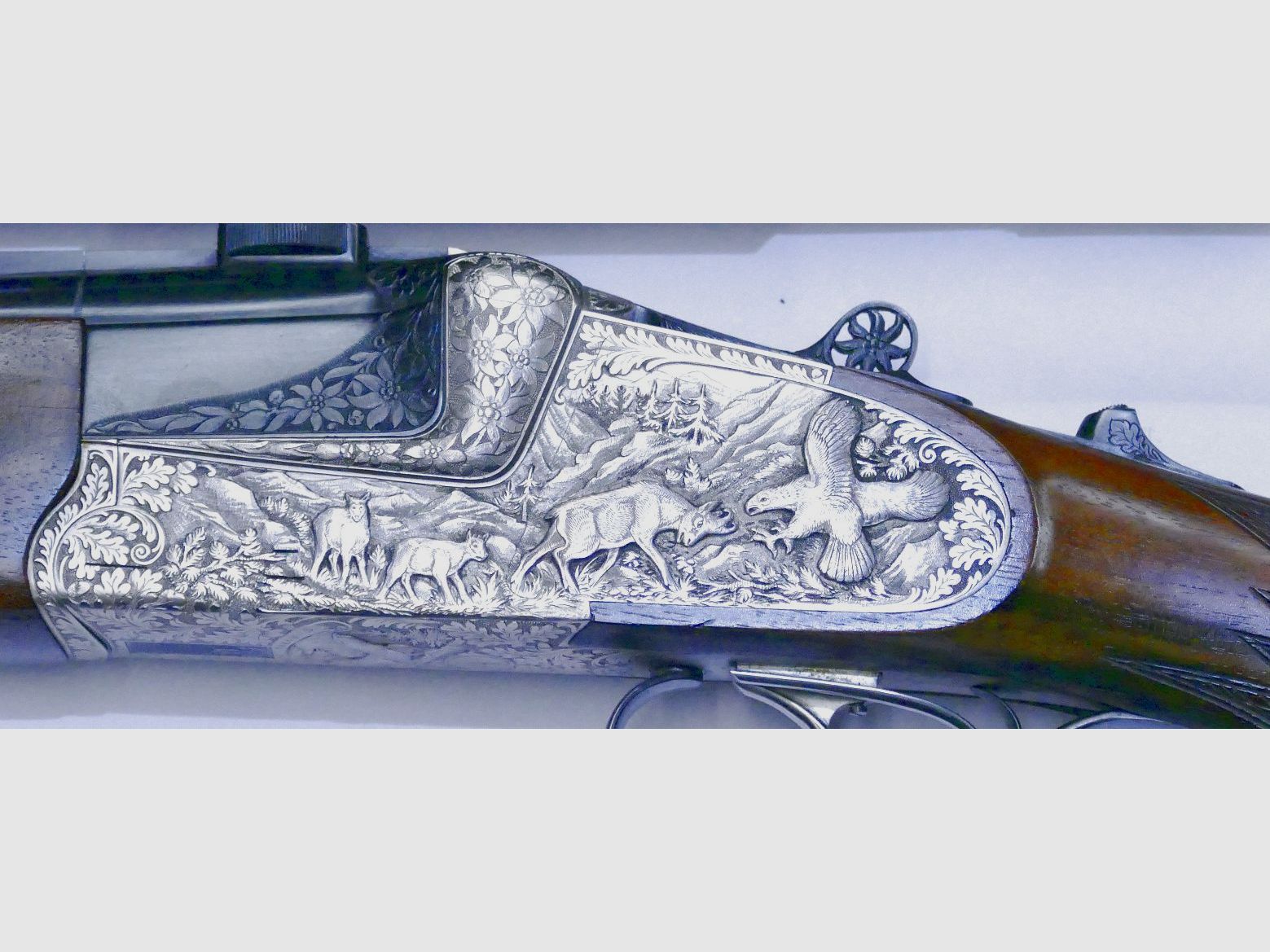 Krieghoff Trias Primus 12/76 7x64 .222 Rem. Bockdrilling, Bild 3 von 6