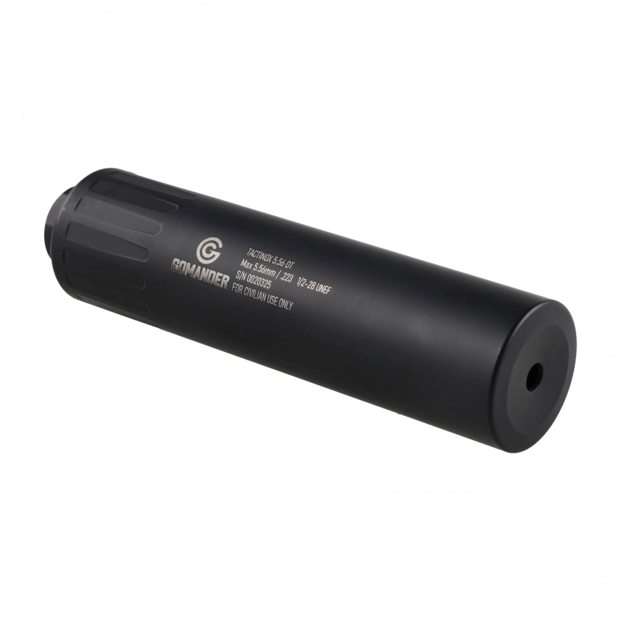 Silenziatore Gomander TACTINOX 5.56 DT BLACK - 1/2x28, immagine 4 di 4