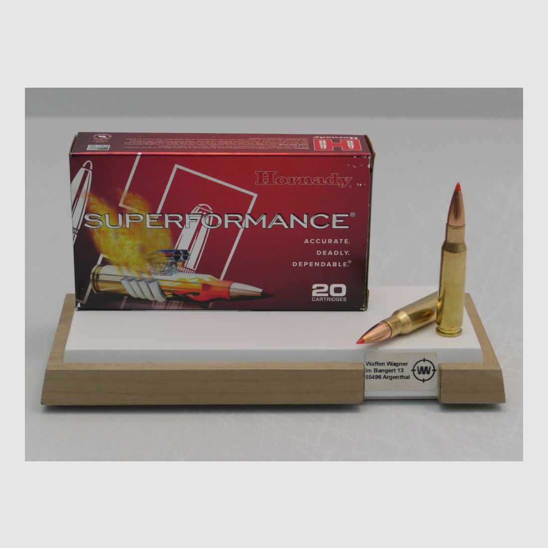 Hornady SST Superform. 165gr á20