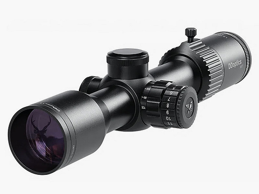 DDoptics NXT V10 1,5-15x40 A4D MRAD Handmatige Rood Punt