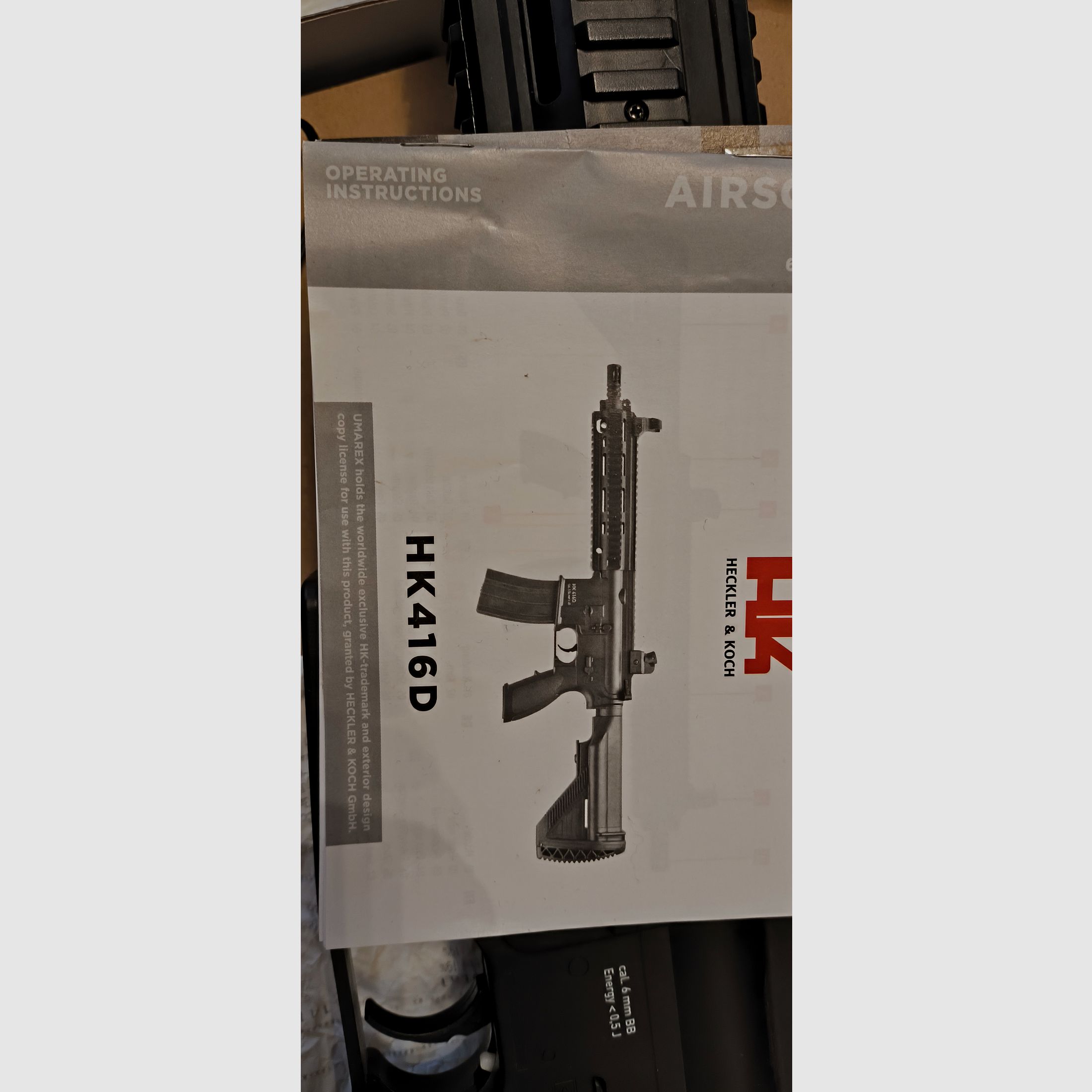 Softair Gewehr und Pistole Set 