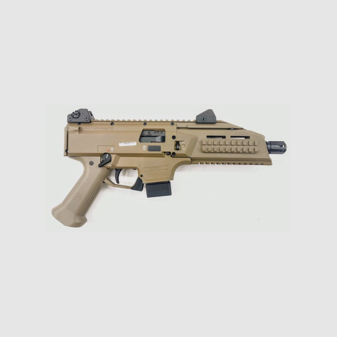 CZ SCORPION EVO 3 S1 PISTOLE 8" ÉDITION FDE, image 2 sur 2